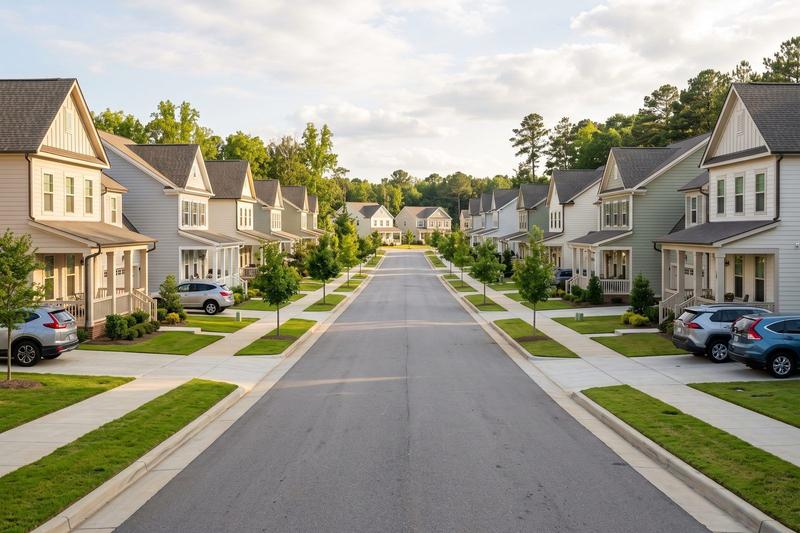 Wake County North Carolina neighborhood homes