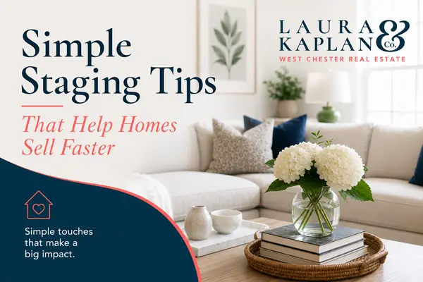 Simple Home Staging Tips That Help Sell Homes Faster in West Chester PA