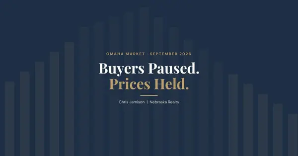 Omaha Housing Market, September 2026: Rates Went Up, Buyers Paused, Prices Held