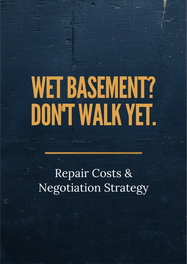 Wet Basement in an Omaha Home? 2026 Repair Costs & Negotiation Strategy