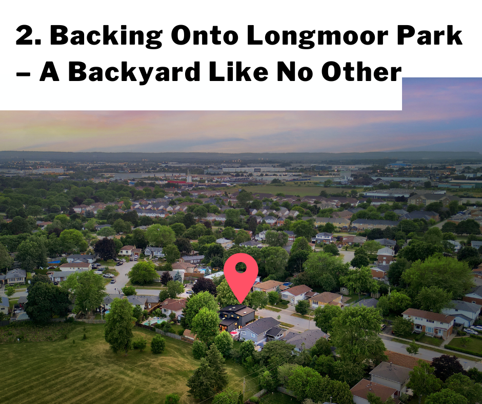 Homes Backing on to Park