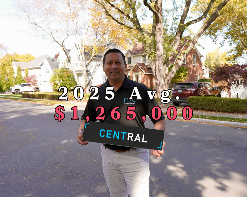 Central Burlington Home Prices