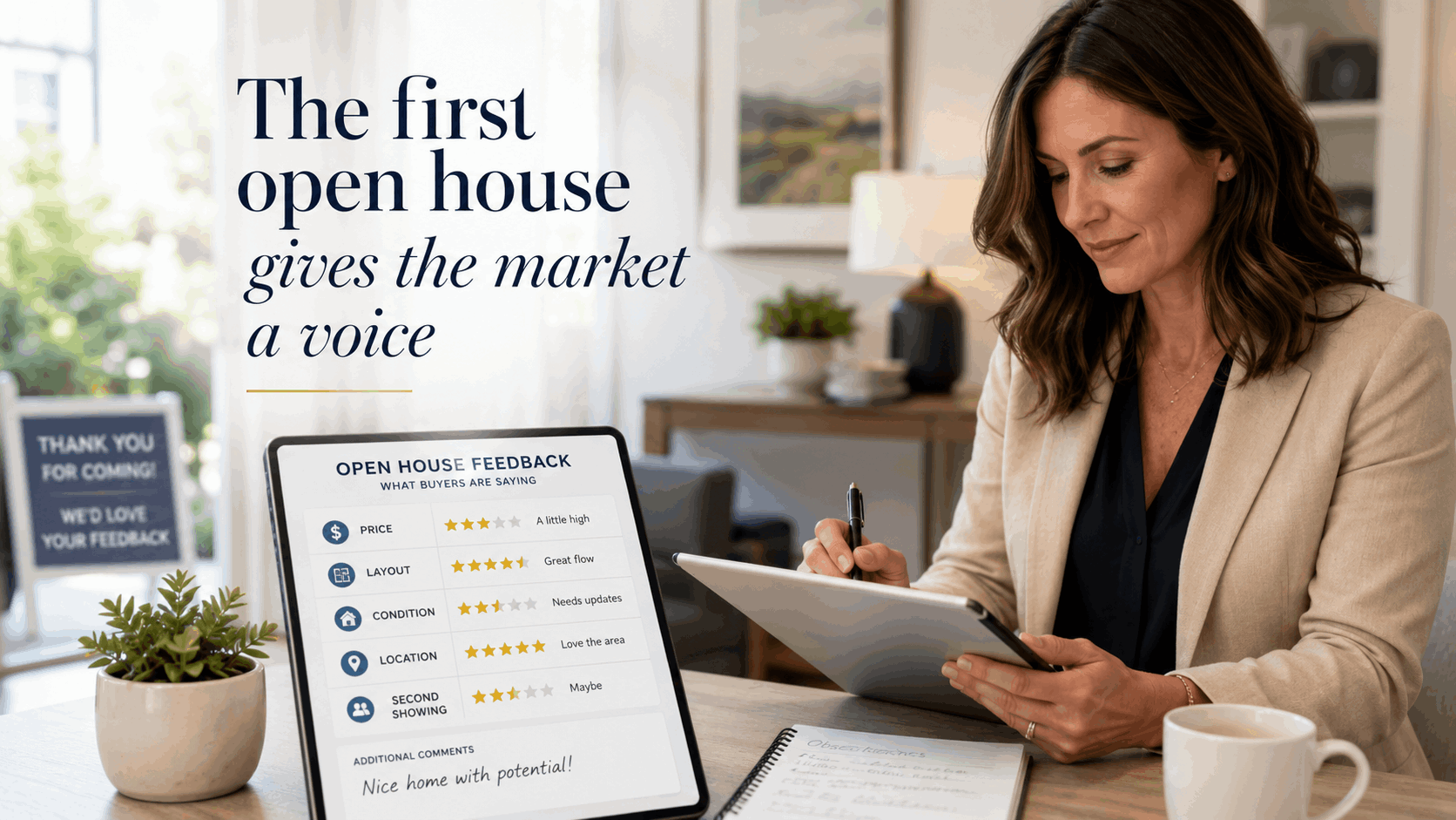 Open House Feedback 