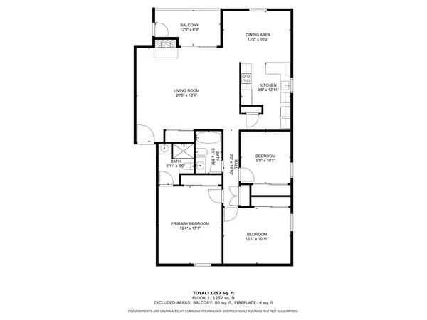Spacious 3 Bedroom Floor Plan