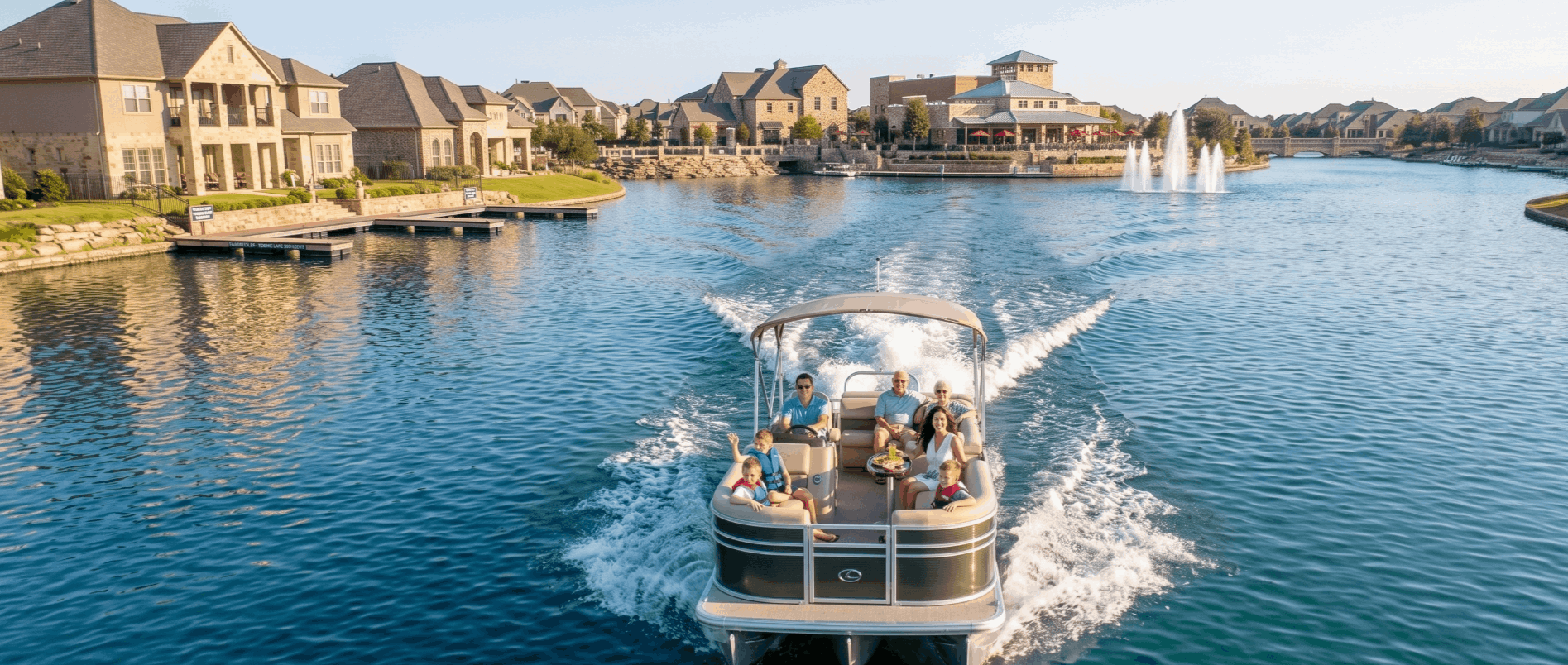 Towne Lake waterfront lifestyle