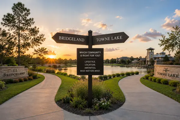 Bridgeland vs Towne Lake: Which Cypress Community Is Right for You?
