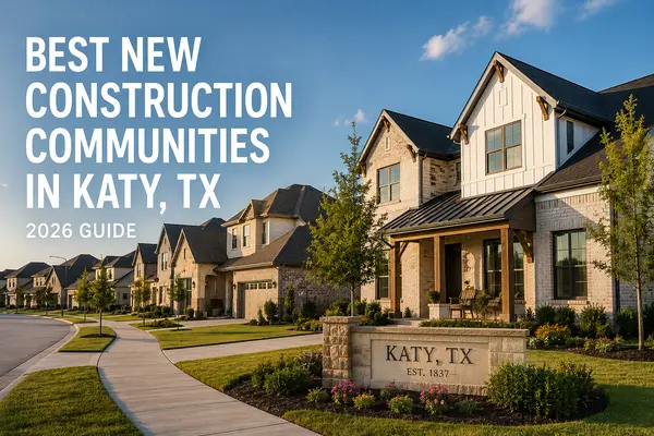 Best New Construction Communities in Katy TX (2026 Guide)