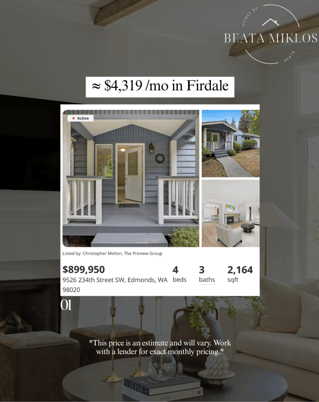 Homes By Beata Edmonds Home For Sale Beata Miklos