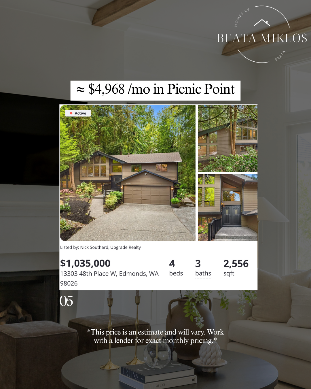 Homes By Beata Edmonds Home For Sale Beata Miklos