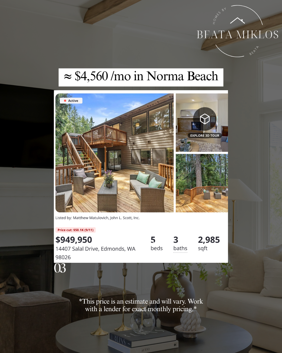 Homes By Beata Edmonds Home For Sale Beata Miklos