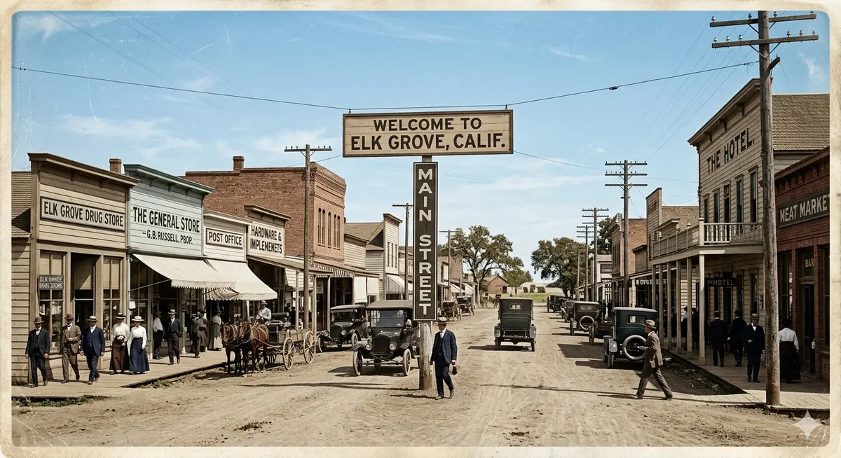 Elk Grove historic old stagecoach stop