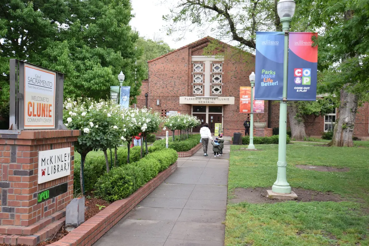 McKinley Park McKinley Library Clunie Community Center City of Sacramento