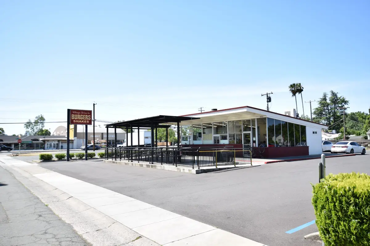 Village Drive In local restaurant Tahoe Park Sacramento