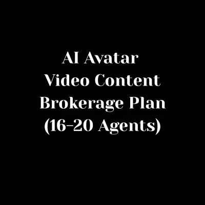 Avatar Packs by Adam for Brokerages