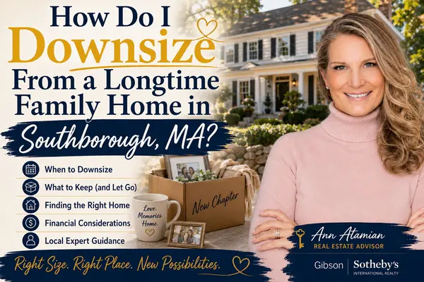 How Do I Downsize From a Longtime Family Home in Southborough, MA?