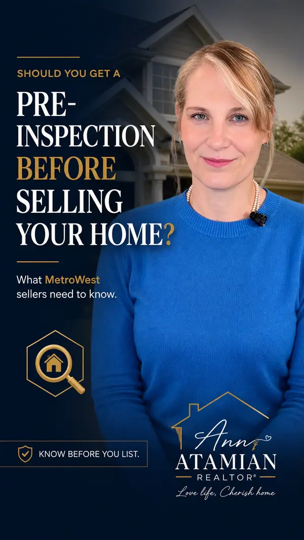 Should You Get a Pre-Inspection Before Selling Your Home in MetroWest Massachusetts?