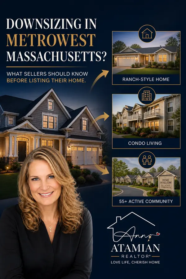 Downsizing in MetroWest Massachusetts? What Sellers Should Know Before Listing Their Home