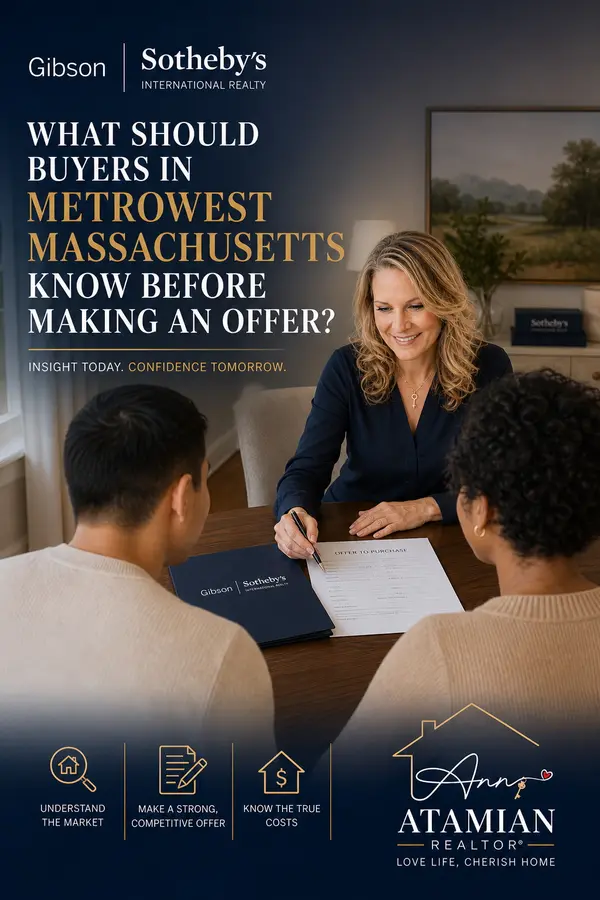 What Should Buyers in MetroWest Massachusetts Know Before Making an Offer?