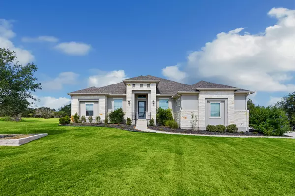 the front of a home