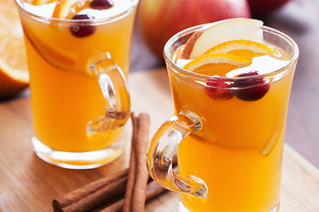 Cranberry Apple Hot Toddy