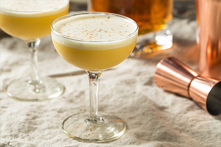 Bourbon Apple Cider Sour