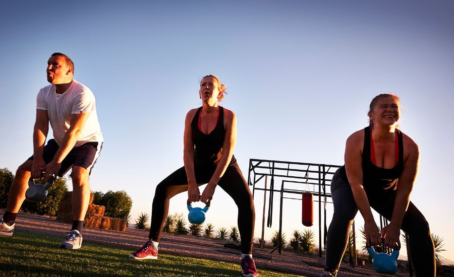 Sweat With a View Riverfront Fitness at Ascend Workout Park 