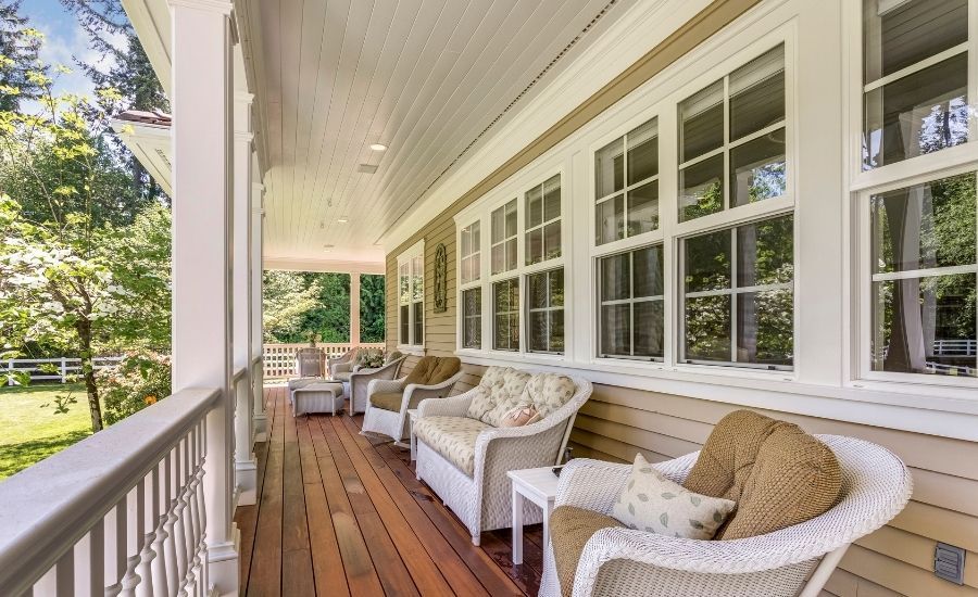 wraparound porch nashville home