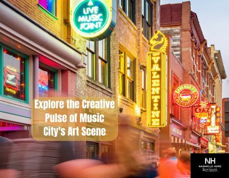 Explore the Creative Pulse of Music City's Art Scene
