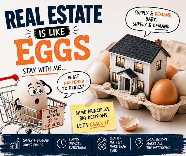 Real Estate is like Eggs (Stay with me....)