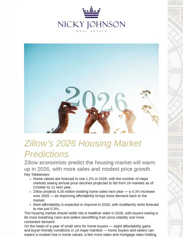 Nickys Newsletter Dec 2025,Nicky Johnson