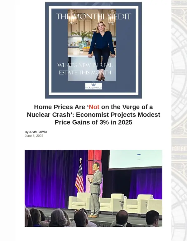 Nickys Newsletter June 2025