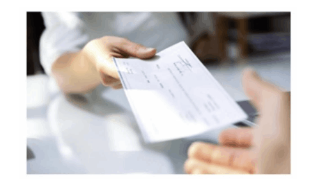Down Payment Check