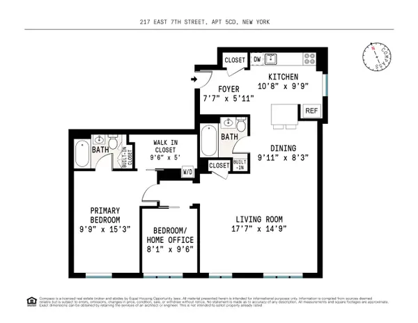 217 E 7th Street #5CD, Manhattan, NY 10009