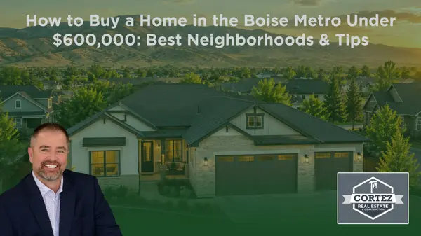 How to Buy a Home in the Boise Metro Under $600,000: Best Neighborhoods & Tips,Oscar Cortez