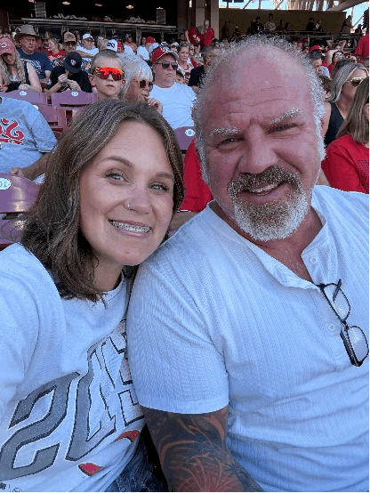 Al Hooper with Traci