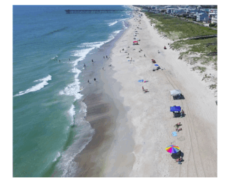 Carolina Beach and Kure Beach in North Carolina
