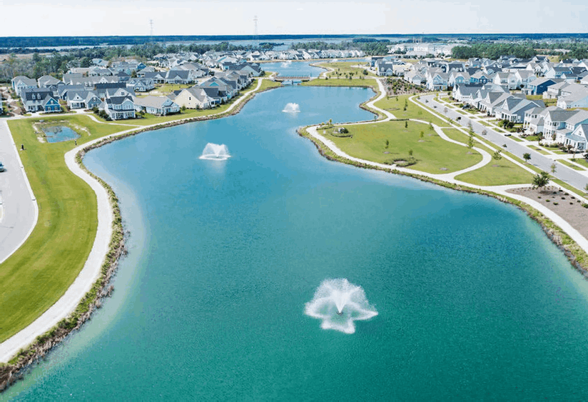 RiverLights Community Lake View