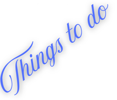 Things to do graphic