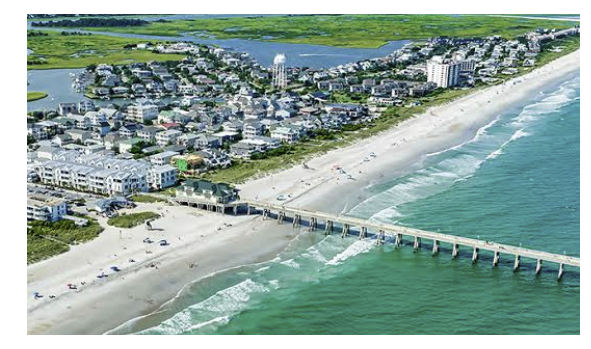 North Carolina coast near Wilmington