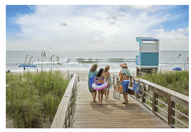 Beach near Wilmington, North Carolina