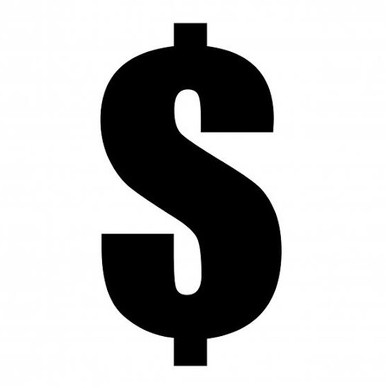 Dollar sign icon