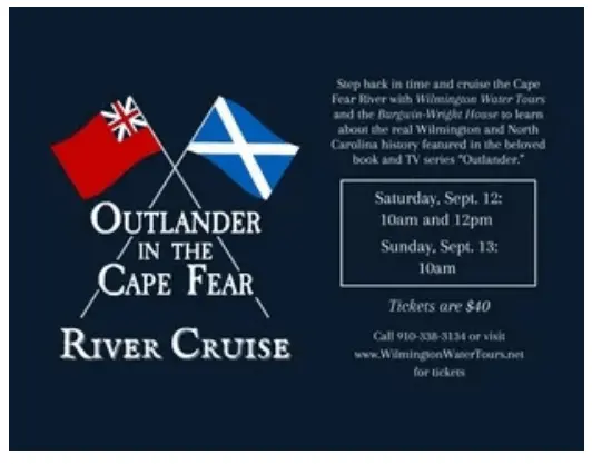 A250th:Outlander in the Cape Fear Water Tour – September12 & 13, 2026