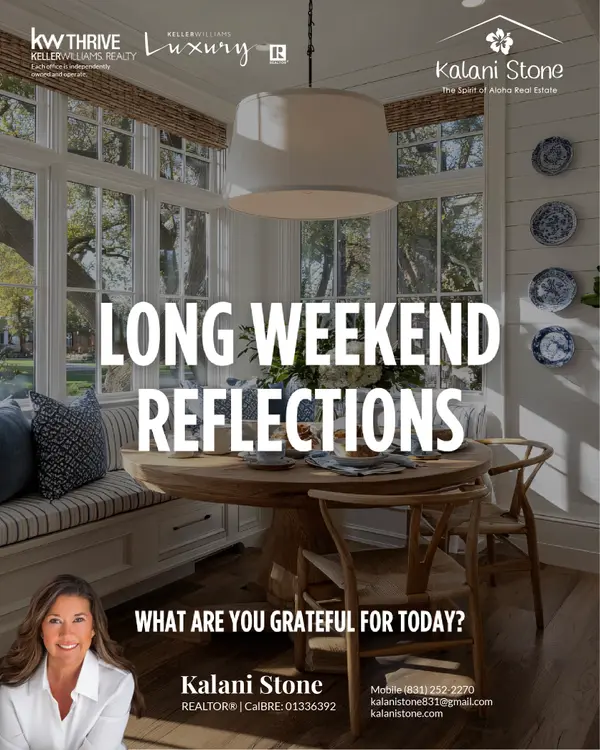Long Weekend Reflections: Gratitude, Rest, and Perspective,Kalani Stone