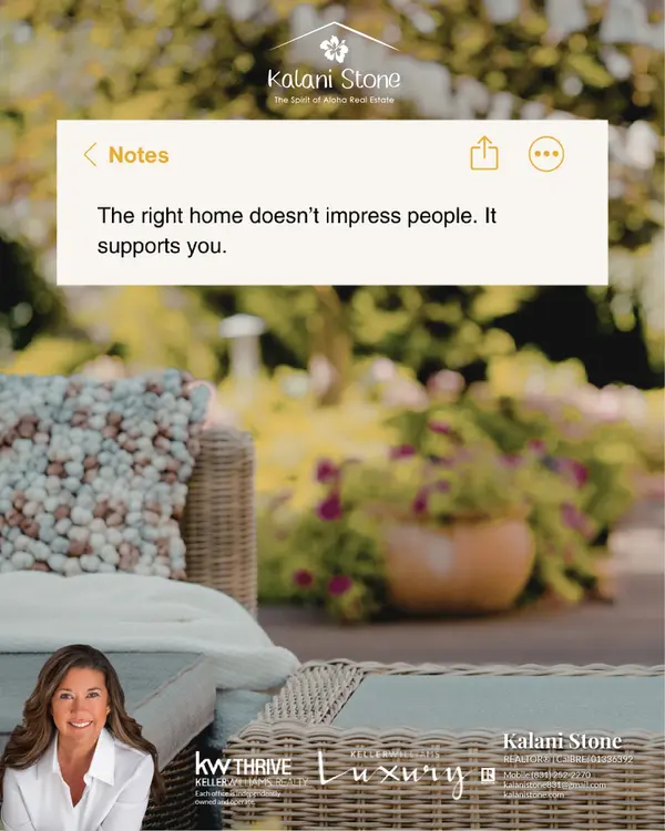 The Right Home Supports Your Life, Not Just Your Image