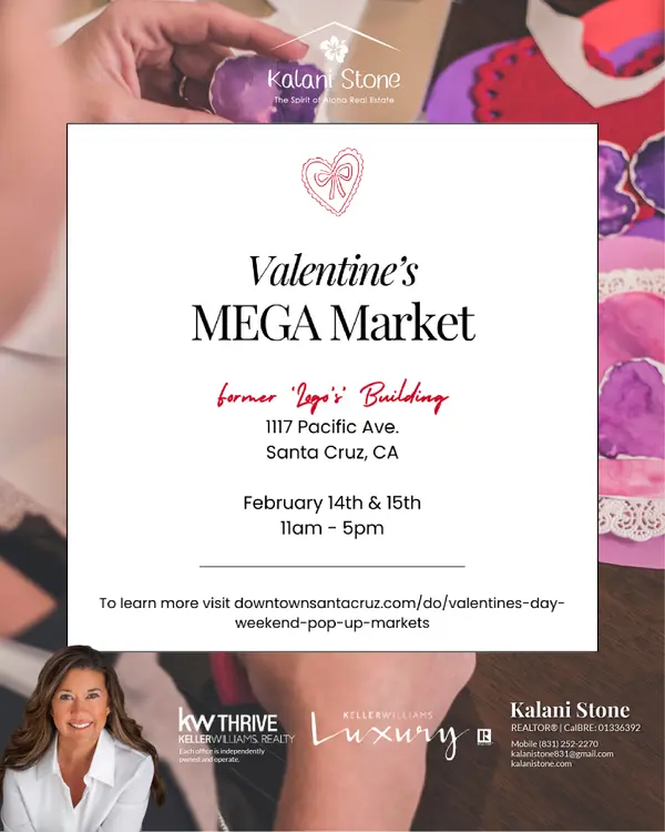 Local Love: Valentine’s Mega Market in Downtown Santa Cruz,Kalani Stone