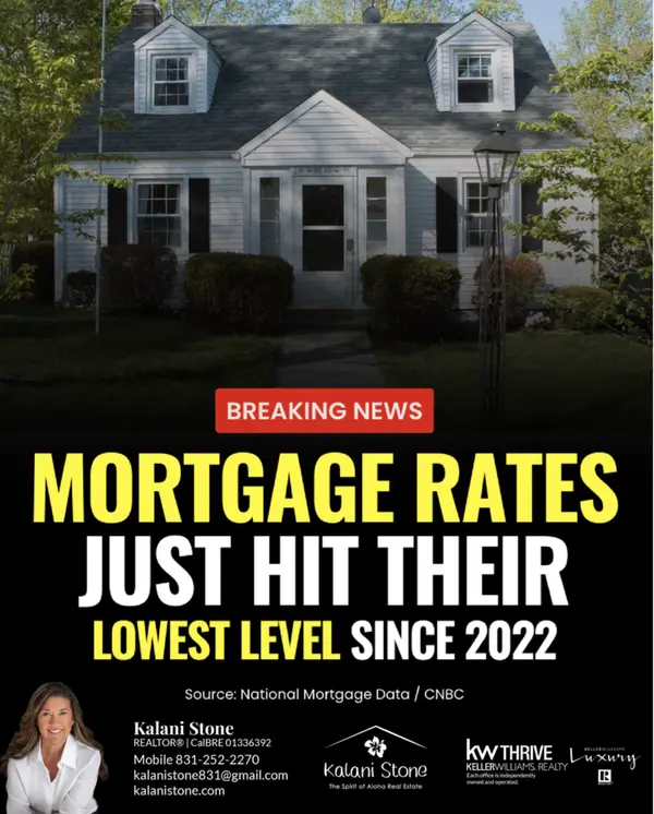 Mortgage Rates Just Hit Their Lowest Level Since 2022 — What That Means for  Buyers and Sellers
