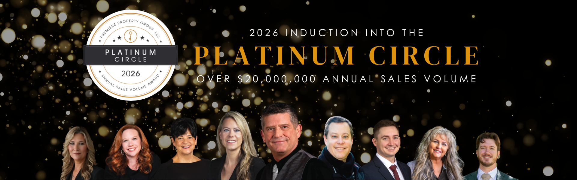Platinum Circle Banner 