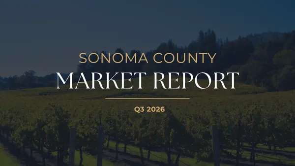 Sonoma County Real Estate Market Update: Q3 2026 Shows Tighter Inventory and Selective Competition 