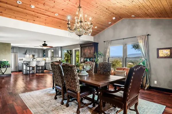 Formal dining room with upscale lighting 18921 TImber Point, Hidden Valley Lake