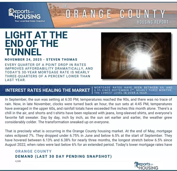 OC Housing update - Light at the end of the tunnel,Jordan & Kayleigh Bennett